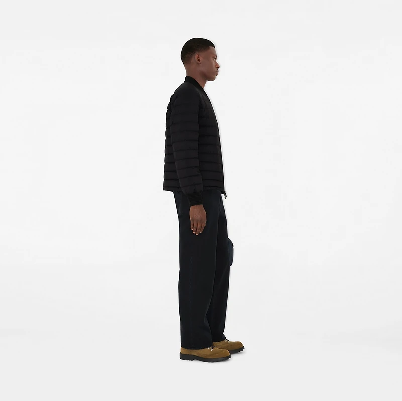 Nylon Puffer Jacket in Black - Men | Burberry® Official