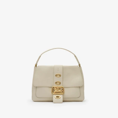 Small Rider Bag in Soap beige - Women, Leather | Burberry® Official