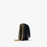 Quilted Rocking Horse Bag in Black/gold - Women | Burberry® Official