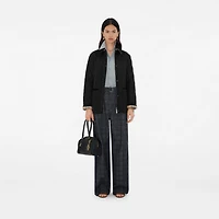 Quilted Nylon Jacket in Black - Women, Cotton | Burberry® Official