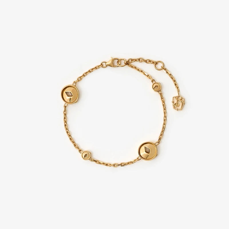 Hollow Medallion Bracelet in Gold - Women | Burberry® Official