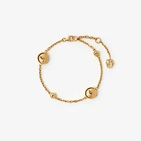 Hollow Medallion Bracelet in Gold - Women | Burberry® Official