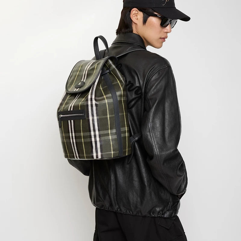 Highlands Backpack​ in Thicket green - Men | Burberry® Official