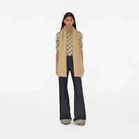 Cashmere Silk Scarf in Sand | Burberry® Official
