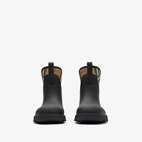 Rubber Marsh Stamp Low Boots​ in Black - Men | Burberry® Official