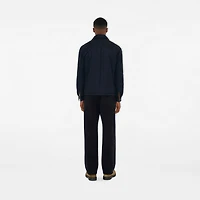 Reversible Quilted Nylon Overshirt in Navy - Men | Burberry® Official