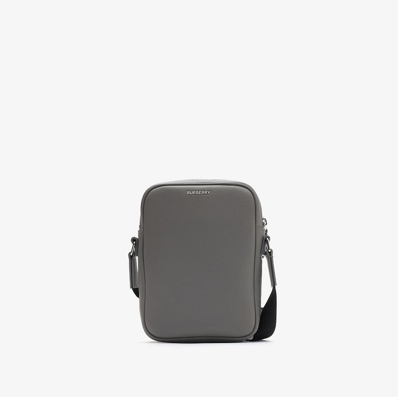 Vertical Paddy Bag in Anthracite grey - Men | Burberry® Official