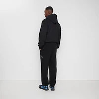 Gothic Logo Cotton Jogging Pants in Black - Men | Burberry® Official