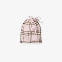 Check Bikini Top in Mallow pink - Women, Nylon | Burberry® Official