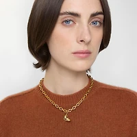Corgi Charm in Gold - Women | Burberry® Official