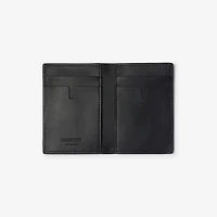 EKD Folding Card Case in Black - Men | Burberry® Official