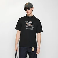 EKD Sketch Cotton T-shirt in Black - Men | Burberry® Official