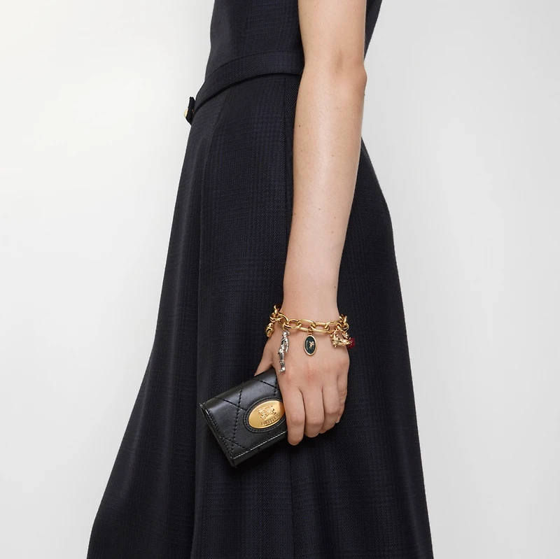 Strand Chain Card Case​ in Black - Women | Burberry® Official