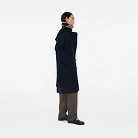 Long Kensington Heritage Trench Coat in Coal blue - Women, Cotton Gabardine | Burberry® Official