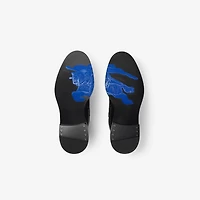 Leather Manor Jodhpur Boots in Black - Men | Burberry® Official