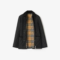 Quilted Nylon Jacket in Black - Women, Cotton | Burberry® Official