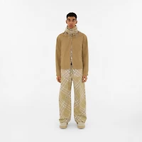 Suede Creeper Mid Shoes in Clay - Men | Burberry® Official