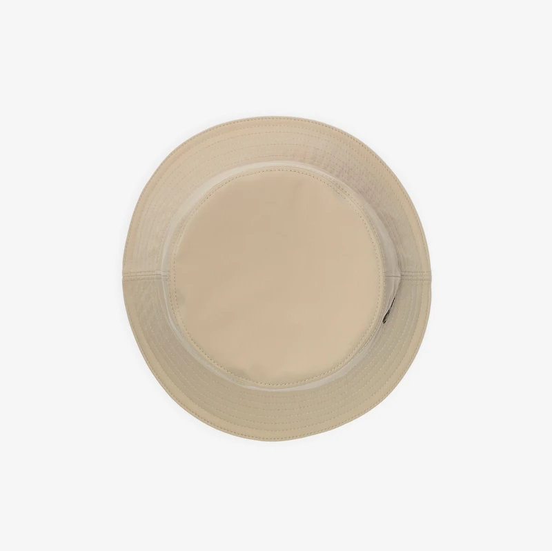 Nylon Bucket Hat in Saltmarsh beige - Men | Burberry® Official