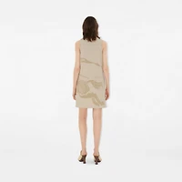 EKD Denim Dress in Rubble - Women, Cotton | Burberry® Official