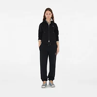 Cotton Jogging Pants in Black - Women | Burberry® Official