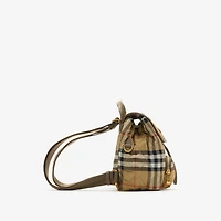 Mini Horseshoe Backpack​ in Sand beige - Women | Burberry® Official
