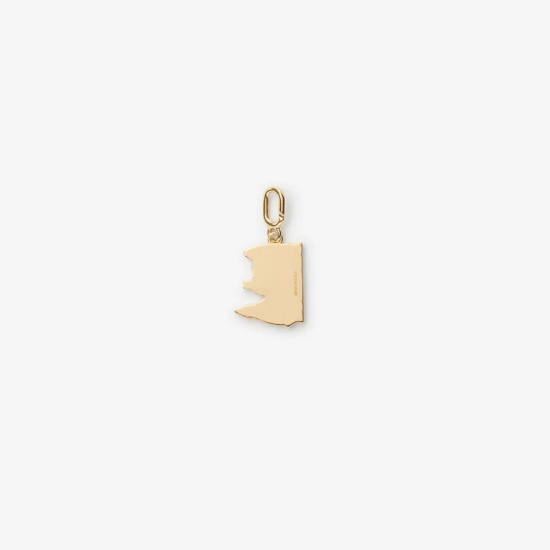 London Skyline Charm​ in Gold/blue - Women | Burberry® Official