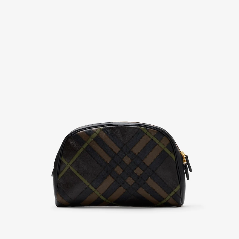 Highlands Pouch in Peat brown - Men | Burberry® Official