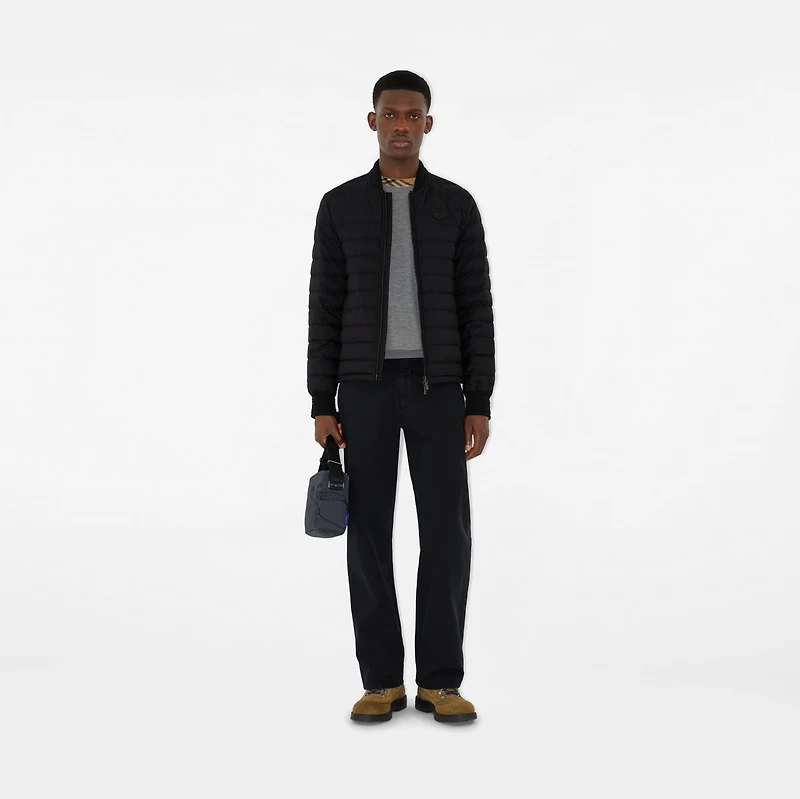 Nylon Puffer Jacket in Black - Men | Burberry® Official