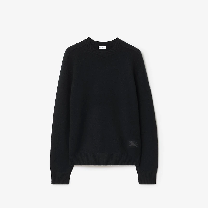 Cashmere Sweater in Black - Men | Burberry® Official