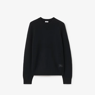 Cashmere Sweater in Black - Men | Burberry® Official