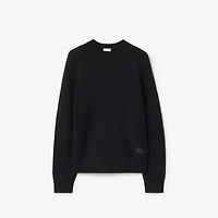 Cashmere Sweater in Black - Men | Burberry® Official