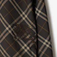 Reversible Check Hooded Jacket in Truffle brown - Men | Burberry® Official