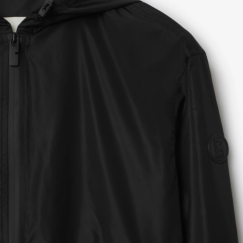 Knight Stamp Nylon Jacket in Black - Women | Burberry® Official