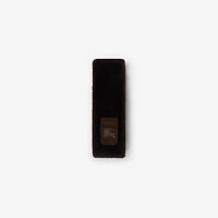 Narrow Label Shearling Scarf in Dark brown | Burberry® Official