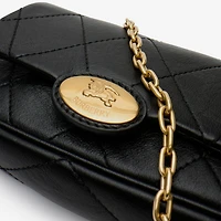 Strand Clutch in Black - Women, Leather | Burberry® Official