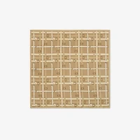 Belt Check Silk Scarf in Finch beige | Burberry® Official