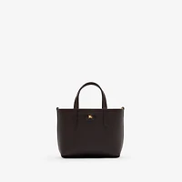 Mini Reversible Bloomsbury Tote​ in Peat brown/sand beige - Women | Burberry® Official