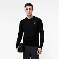 Wool Sweater in Black - Men | Burberry® Official