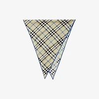 Check Silk Scarf in Lichen | Burberry® Official