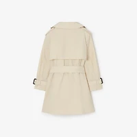 Stretch Nylon Trench Coat in Dove beige | Burberry® Official