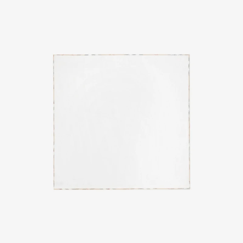 Cotton Baby Blanket in White - Children | Burberry® Official