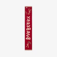 Logo London Guard Wool Scarf in Slipper - Children | Burberry® Official