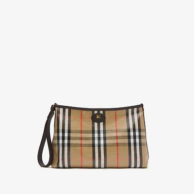 Highlands Pouch​ in Sand beige - Men | Burberry® Official