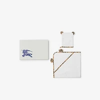 Cotton Blend Two-piece Baby Gift Set in White - Children | Burberry® Official