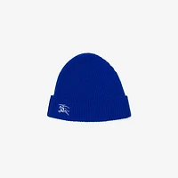 Ribbed Cashmere Beanie in Knight - Men | Burberry® Official