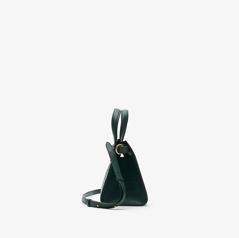 Mini Cotswolds Tote in Ivy green - Women | Burberry® Official