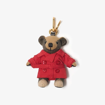 Thomas Bear Charm in Crayon red - Women | Burberry® Official