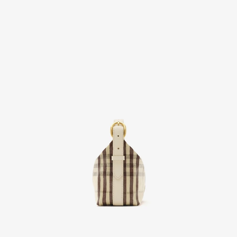 Mini Highlands Duffle Bag in Light beige - Women | Burberry® Official
