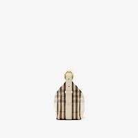 Mini Highlands Duffle Bag​ in Light beige - Women | Burberry® Official
