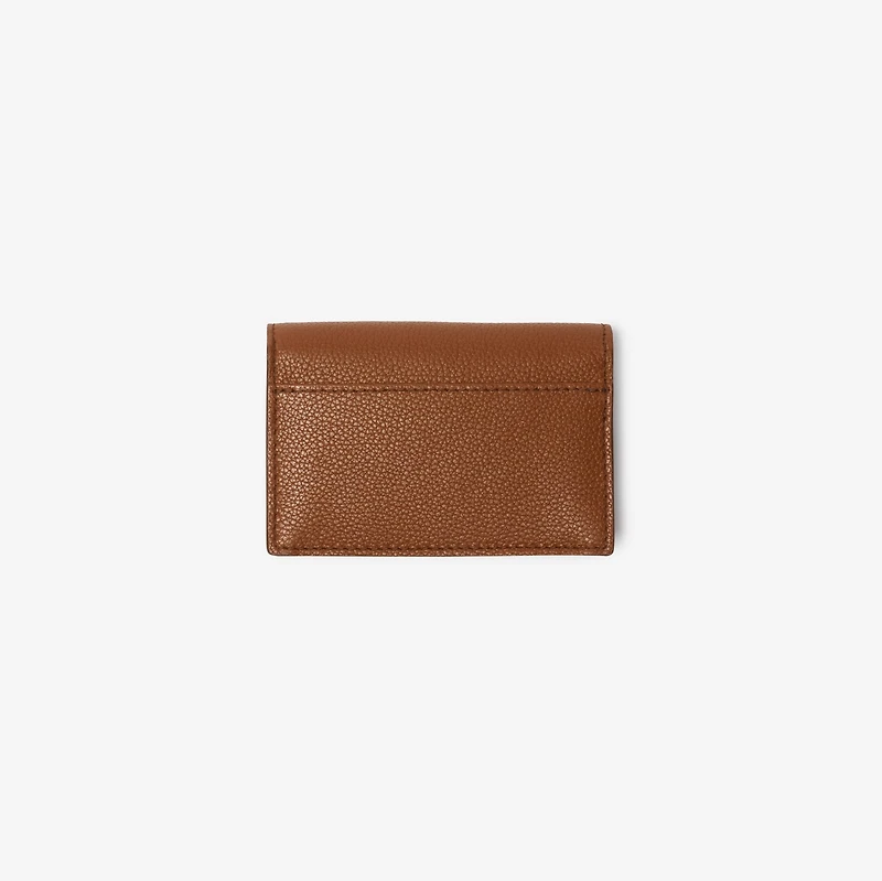 Cotswolds Folding Card Case in Hazel brown - Women | Burberry® Official